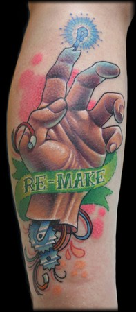 Looking for unique  Tattoos? Remake Hand